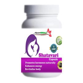 eKyure Herbals Shatavari Extract 500 mg Capsule