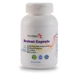 eKyure Herbals Brahmi (Bacopa) 500 mg Capsule
